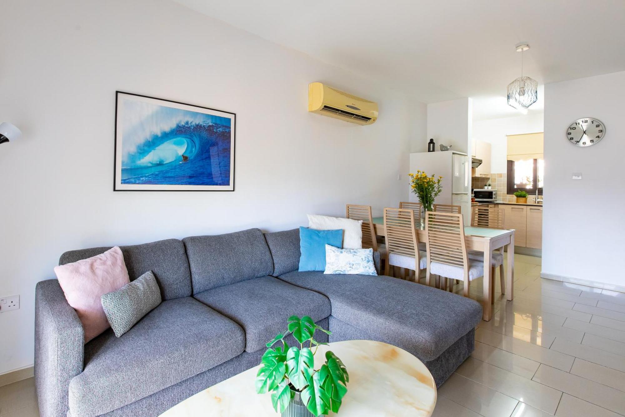 Tranquil Kyklades Bc6, Walk To Beach Paralimni Luaran gambar